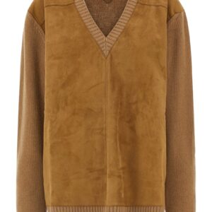 Brown Virgin Wool Cardigan