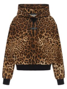 Brown Cotton Hoodie