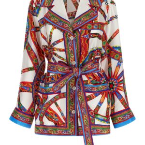 Multicolor Silk Blouse