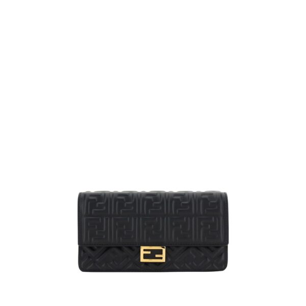 Black Calf Leather Bos Taurus Wallet