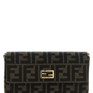 Brown Polyester Cardholder