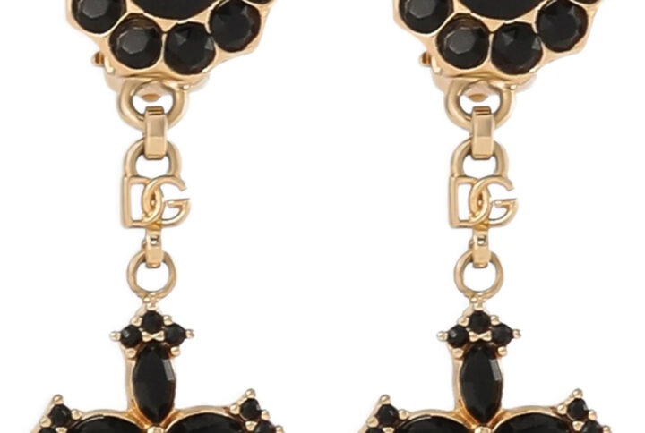 Black Brass Earrings | Jag Couture London – New York