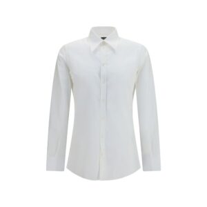 White Cotton Dress Shirt