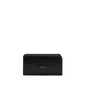 Black Calf Leather Bos Taurus Clutch Bag
