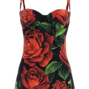 Multicolor Polyamide One-Piece Swimsuit