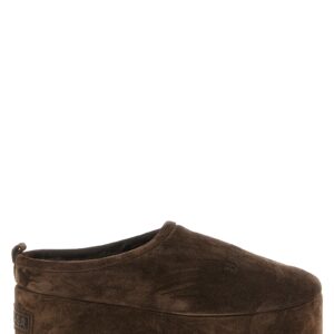 Brown Calfskin Mules