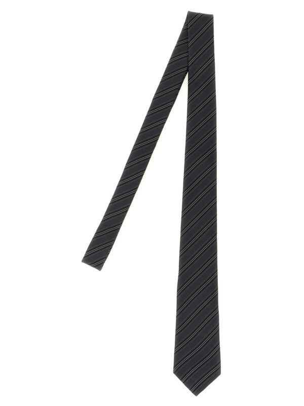 Gray Silk Tie