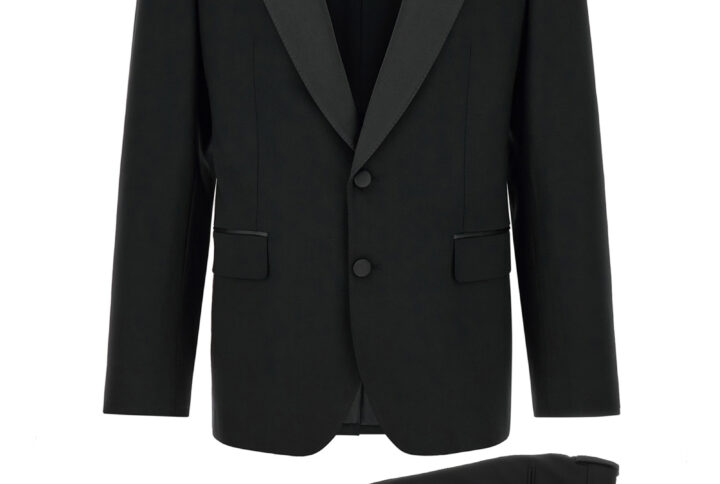 Black Virgin Wool Two-Piece Suit | Jag Couture London – New York