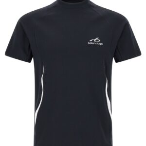 Blue Polyamide T-Shirt