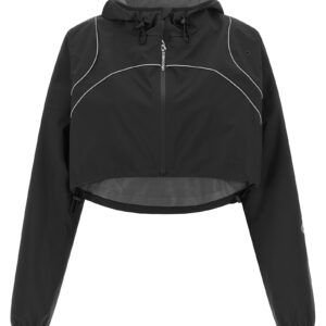 Black Polyester Sweatshirt