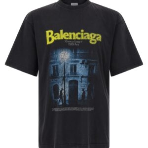 Black Cotton T-Shirt