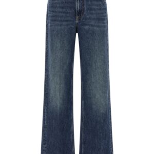 Blue Cotton Jeans Denim