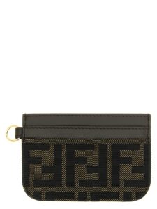 Brown Polyester Cardholder