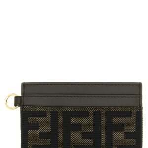 Brown Polyester Cardholder