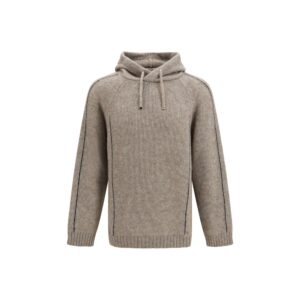 Beige Alpaca Vicugna Pacos Hoodie