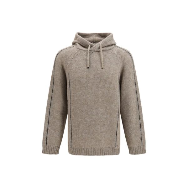 Beige Alpaca Vicugna Pacos Sweatshirt