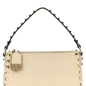 White Calfskin Shoulder Bag