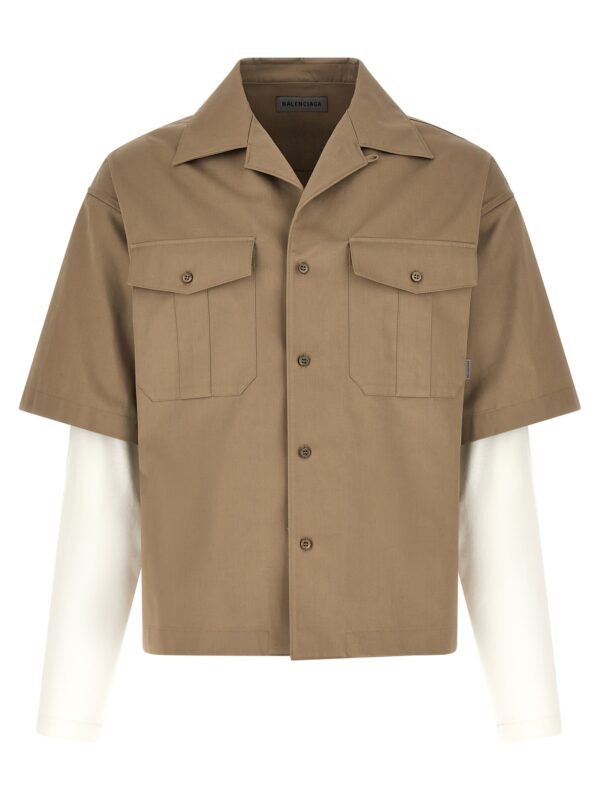 Beige Cotton Blouse