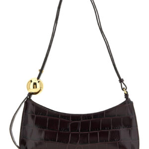 Bordeaux Calfskin Shoulder Bag