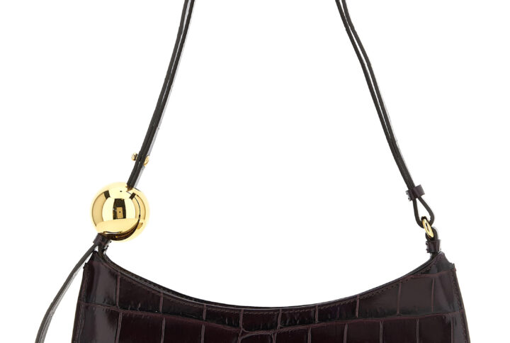 Bordeaux Calfskin Shoulder Bag - Jag Couture London