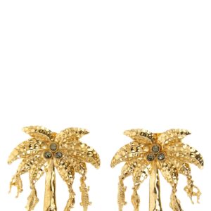 Gold Brass Earrings