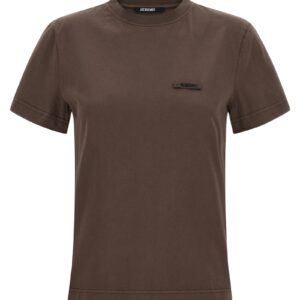 Brown Cotton T-Shirt