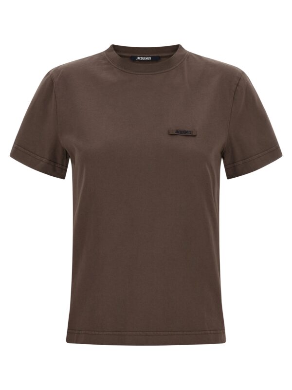 Brown Cotton T-Shirt