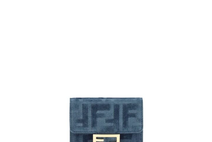Blue Cotton Wallet | Jag Couture London – New York