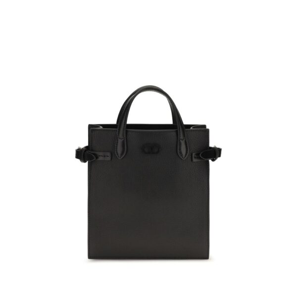 Black Calf Leather Bos Taurus Shoulder Bag