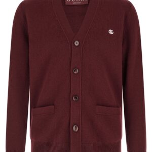 Bordeaux Cashmere Cardigan