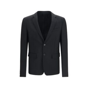 Black Mohair Blazer