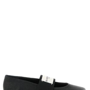 Black Lamb Leather Ballet Flats