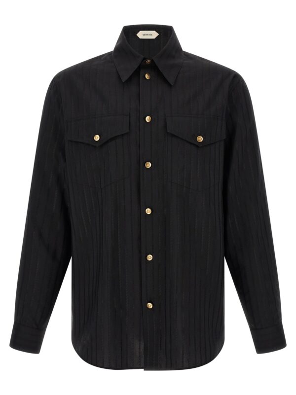 Black Cotton Blouse