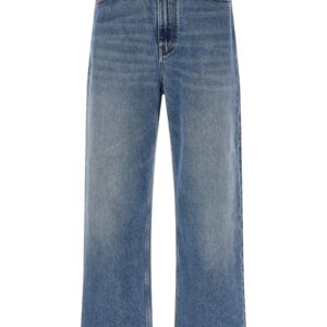 Blue Cotton Relaxed Fit Jeans