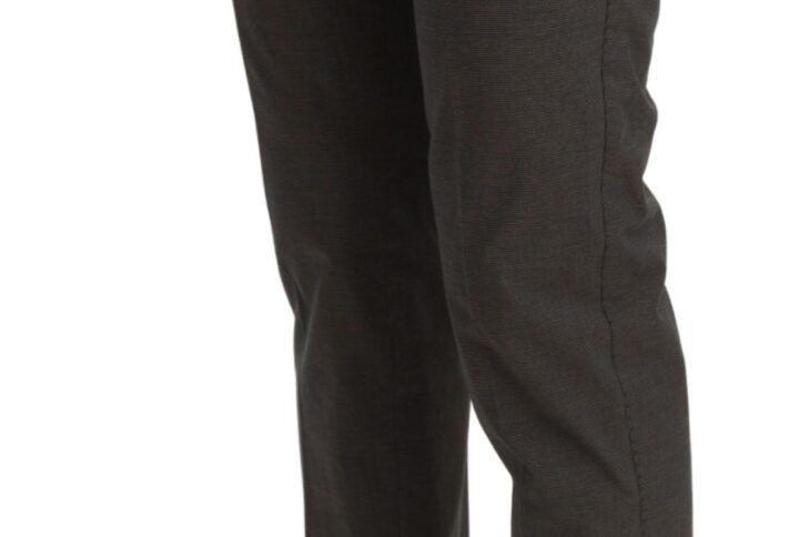 Brown Casual Mens Trouser 100% Cotton Pants - Jag Couture London