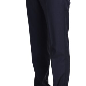 Navy Blue Dress Formal Men Trouser Pants