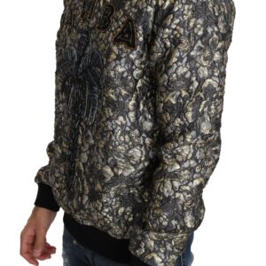 Multicolor SAMBA Jacquard Palmtree Pullover Sweater