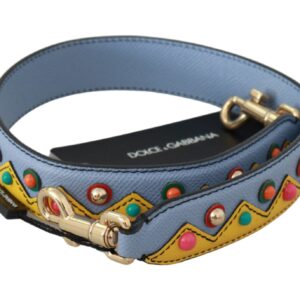 Blue Handbag Accessory Shoulder Strap Leather