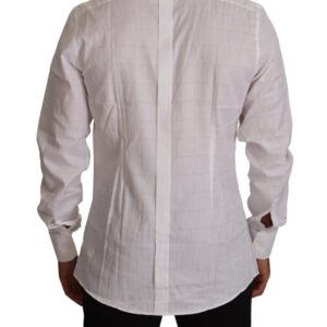 White GOLD Cotton Slim Fit Dress Formal Shirt