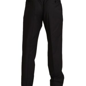 Gray Wool Formal Tuxedo Trouser Dress Pants