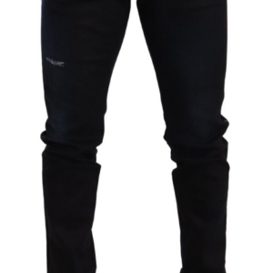 Blue Cotton Stretch Skinny Denim Trouser Jeans