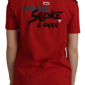 Red Amor Vincit Omnia Crewneck T-shirt