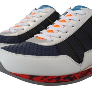 Multicolor Leather Sport Low Top Sneakers