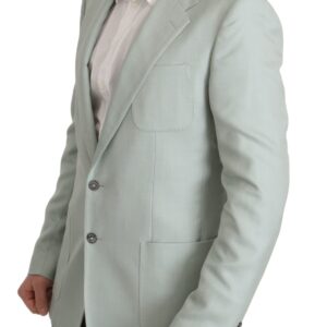 Green Cashmere Jacket Blazer Jacket