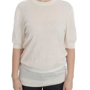 White 100% Cashmere Sweater
