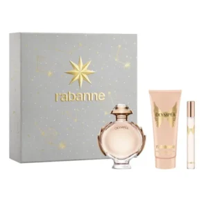 Rabanne Olympéa Eau De Perfume Spray 80ml Set 3 Pieces - Jag Couture London