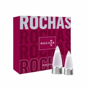 Rochas Man Eau De Toilette Spray 100ml Set 2 Pieces - Jag Couture London
