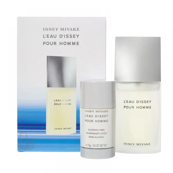 Issey Miyake L’eau D’issey Eau De Toilette Pour Homme 75ml Spray Desodorante Stick Sin Alcohol 75g