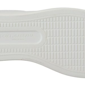 White Pink Leather Low Top Sneakers Shoes