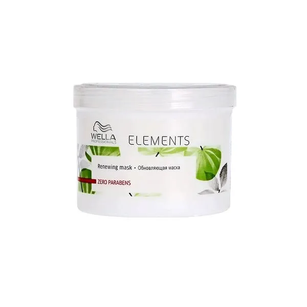 Wella Elements Renewing Mask Paraben Free - Jag Couture London
